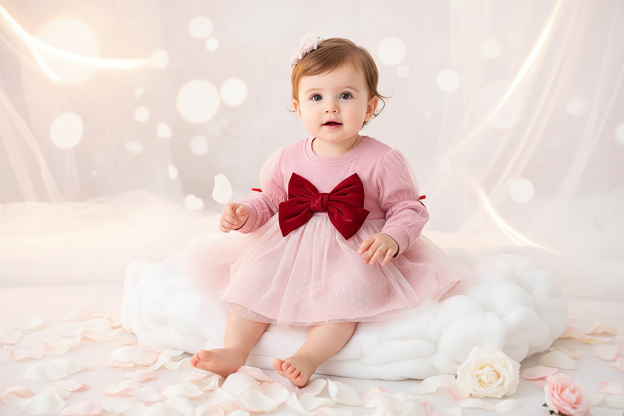 Baby Bow Tulle Dress Hero Banner